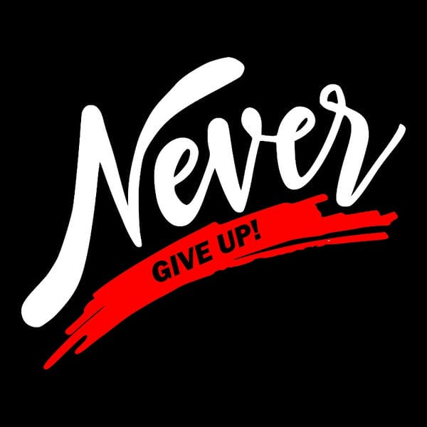 NEVER GIVE UP 3